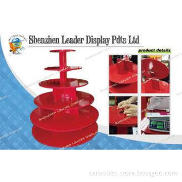 Advertising Double Flute Corrugated Cardboard Cupcake Stand